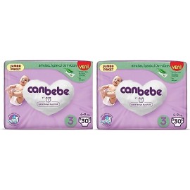 CANBEBE ÇOCUK BEZİ NO:3 (4-9 KG) 30'LU