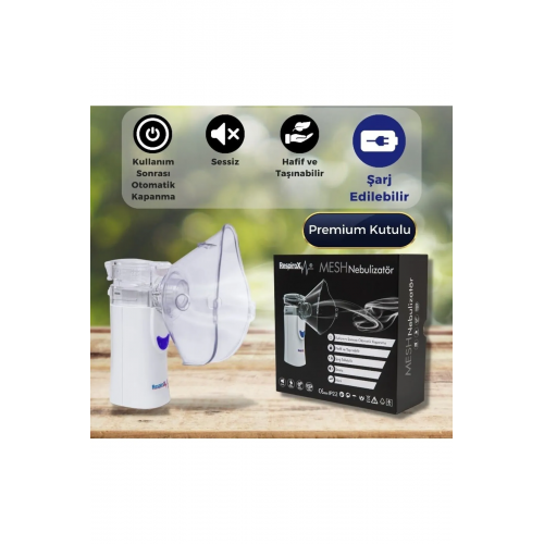 RESPİROX ŞARJLI MESH NEBULİZATÖR RESPİROX ŞARJLI MESH NEBULİZATÖR