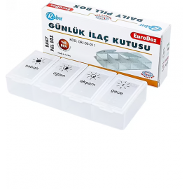 RABIR GÜNLÜK İLAÇ KUTUSU (SABAH-ÖĞLE -AKŞAM -GECE)