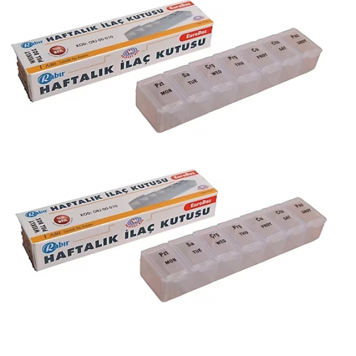 RABIR HAFTALIK İLAÇ KUTUSU (PAZARTESİ-SALI-ÇARŞAMBA-PERŞEMBE-CUMA-CUMARTESİ-PAZAR) RABIR HAFTALIK İLAÇ KUTUSU (PAZARTESİ-SALI-ÇARŞAMBA-PERŞEMBE-CUMA-CUMARTESİ-PAZAR)