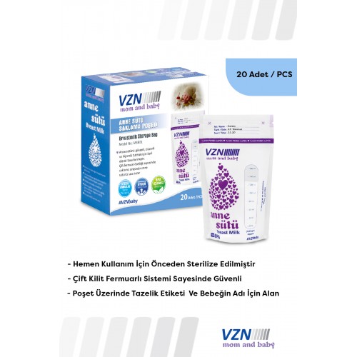 ANNE SÜTÜ SAKLAMA TORBASI 20 ADET ANNE SÜTÜ SAKLAMA TORBASI 20 ADET