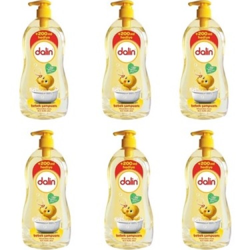 DALİN BEBEK ŞAMPUANI 700 ML 6'LI POMPALI DALİN BEBEK ŞAMPUANI 700 ML 6'LI POMPALI