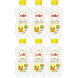 DALİN BEBEK YAĞI 300 ML 6'LI 