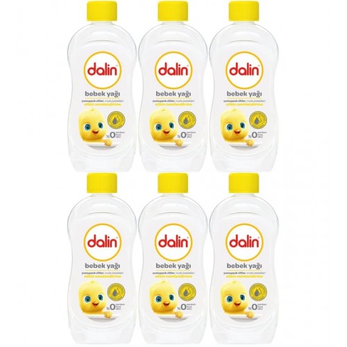 DALİN BEBEK YAĞI 300 ML 6'LI  DALİN BEBEK YAĞI 300 ML 6'LI