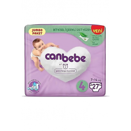 CANBEBE ÇOCUK BEZİ NO:4 (7-14 KG) 27'Lİ