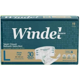 FRESHLİFE WİNDEL YETİŞKİN HASTA BEZİ BAĞLAMA 30'LU LARGE KOLİ İÇERİĞİ 4'LÜ PAKET