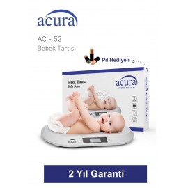ACURA DİJİTAL BEBEK TARTISI 20 KG KAPASİTELİ