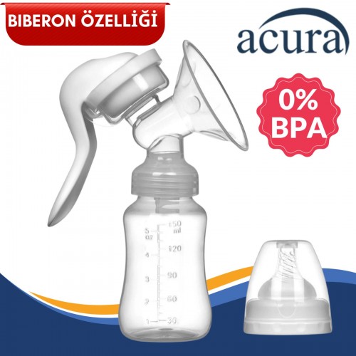 ACURA MANUEL VAKUMLU GÖĞÜS POMPASI AC-3000 ACURA MANUEL VAKUMLU GÖĞÜS POMPASI AC-3000