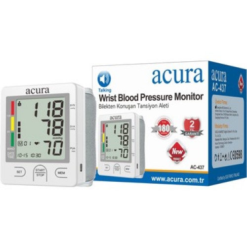 ACURA KONUŞAN BİLEKTEN TANSİYON ALETİ 2 YIL GARANTİLİ ACURA KONUŞAN BİLEKTEN TANSİYON ALETİ 2 YIL GARANTİLİ
