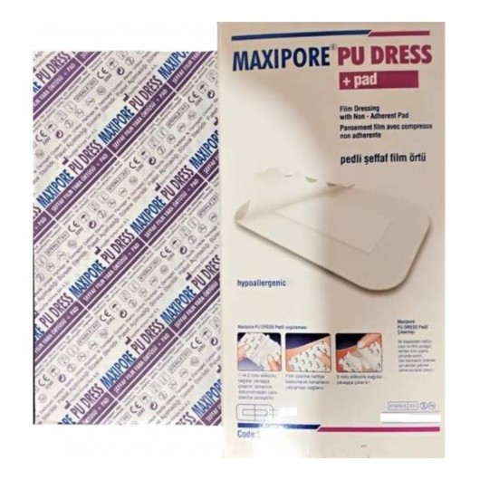 MAXİPORE PU SU GEÇİRMEZ BANYO BANDI 9X20 CM 25'Lİ PAKET