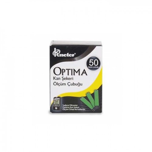 OPTİMA ŞEKER ÖLÇÜM STRİBİ 50'Lİ OPTİMA ŞEKER ÖLÇÜM STRİBİ 50'Lİ