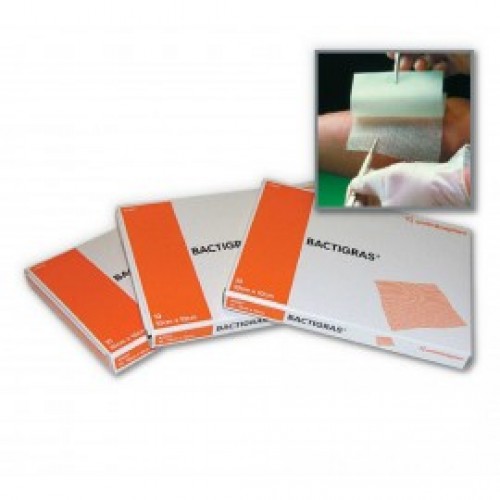BACTIGRAS 15 Cm X 20 Cm PARAFİNLİ GAZLI BEZ BACTIGRAS 15 Cm X 20 Cm PARAFİNLİ GAZLI BEZ