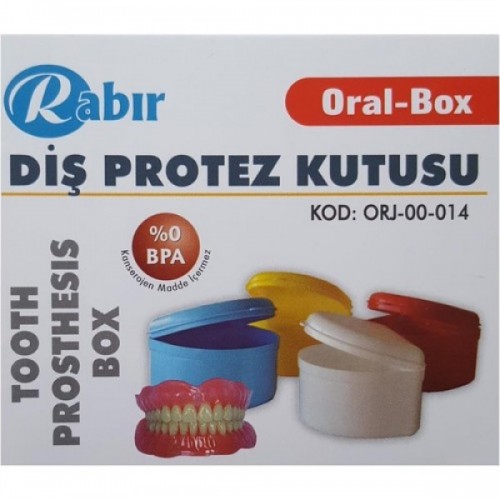 RABIR DİŞ PROTEZ KUTUSU RABIR DİŞ PROTEZ KUTUSU