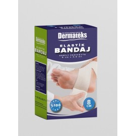 DERMATEKS ELASTİK BANDAJ 8 CM 